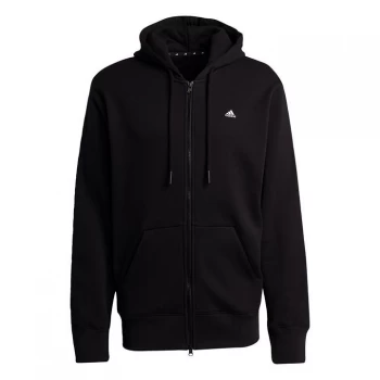 adidas Sportswear Comfy & Chill Full Zip Hoodie Me - Black