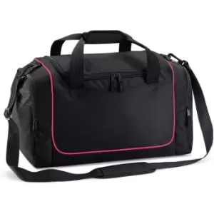 Teamwear Locker Bag (One Size) (Black/Fuchsia) - Quadra