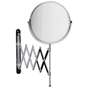 Premier Housewares Wall Mounted Magnifying Mirror With Folding Arm