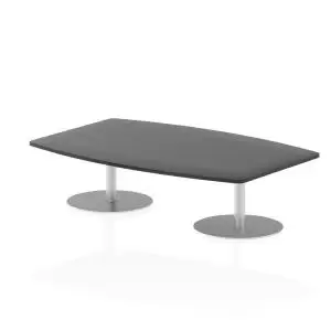 Italia Poseur Table High Gloss 1800 Top 475 High Black