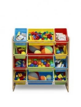 My Size 12 Bin Plastic Organiser Multicoloured