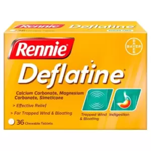 Rennie Deflatine Tablets 36 pack