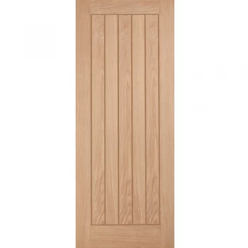 LPD Belize Cottage Unfinished Oak Internal Flush Door - 1981mm x 762mm (78 inch x 30 inch)