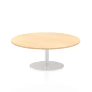 Italia Poseur Table Round 1200 Top 475 High Maple