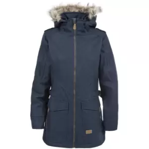 Trespass Womens/Ladies Everyday Waterproof Jacket/Coat (S) (Navy)