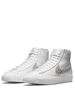 Nike Blazer Mid '77 SE - White/Zebra, White/Zebra, Size 3, Women