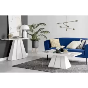 Furniturebox Athens White Marble Coffee Table