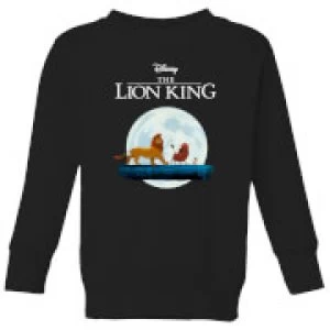 Disney Lion King Hakuna Matata Walk Kids Sweatshirt - Black - 11-12 Years