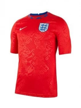 Nike England Pre Match Training Top - Red, Size L, Men