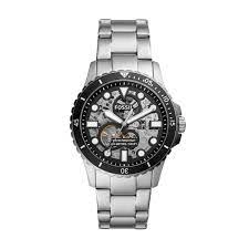 Fossil 'Black And Silver 'FB - 01 Automatic' Automatic Sports Watch - ME3190