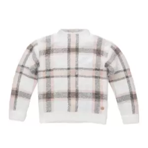 Firetrap Check Jumper Junior Girls - Grey