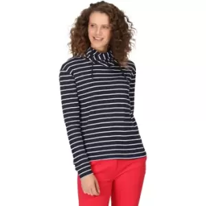 Regatta Womens Monsal Striped Hooded Top Hoodie 14 - Bust 38' (97cm)