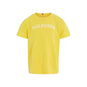 Tommy Hilfiger Monotype Tee S/S - Yellow