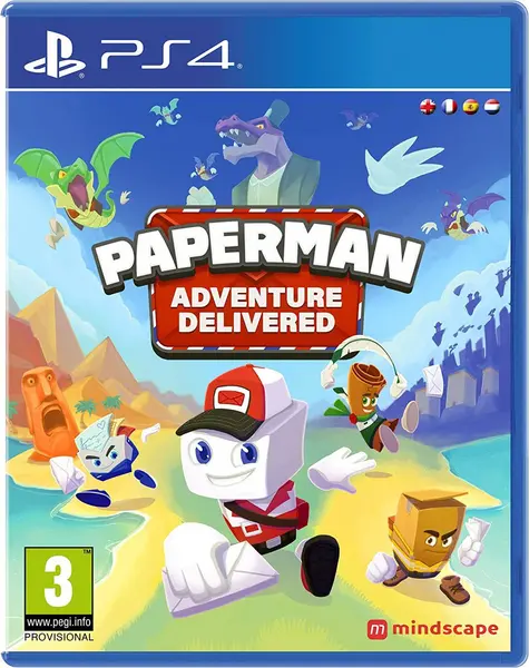 Paperman Adventure Delivered PS4 Game