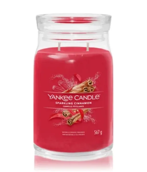 Yankee Candle Sparkling Cinnamon scented candle 567 g