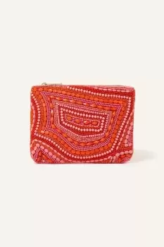 Swirly Beaded Pouch