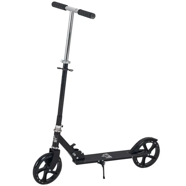 Reiten Kids Foldable Height Adjustable Scooter - Black