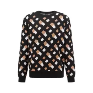 Boss Ecarlo AOP Jumper - Black