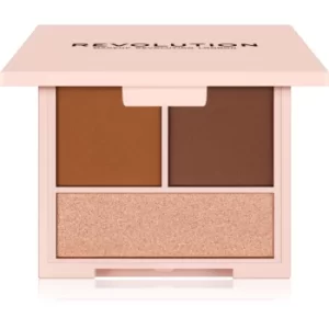 Makeup Revolution Contour Powder Contouring palette Shade Light 7 g