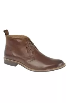 Leather 3 Eye Desert Boots