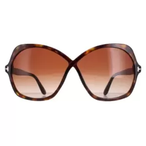 Fashion Dark Havana Brown Gradient Rosemin FT1013