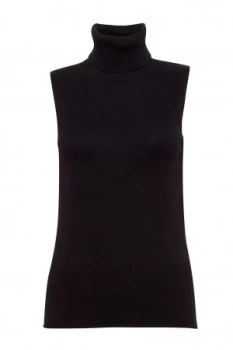 Great Plains Bella Basics High Neck Jumper Black