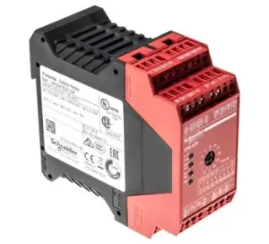 Schneider Electric Preventa 24 V dc Safety Relay - Dual Channel With 2 Safety Contacts 4 Auxiliary Contact, Automatic,