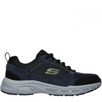 Skechers Oak Canyon Mens Trainers - Navy/Lime