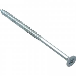 Forgefix Multi Purpose Zinc Plated Screws 6mm 90mm Pack of 200