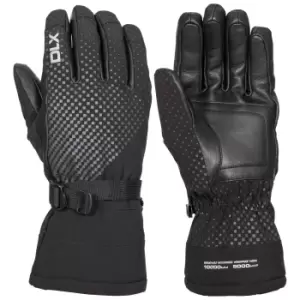 Trespass Unisex Adult Alazzo DLX Leather Ski Gloves (M) (Black)