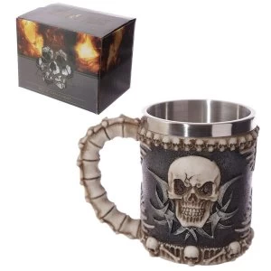 Fantasy Skull and Spine Tankard