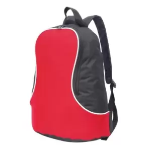 Shugon Fuji Basic Backpack (10 Litres) (Pack of 2) (One Size) (Red/Black)