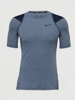 Nike Hypercool Short Sleeve Top - Navy