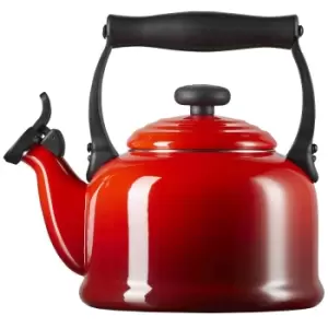 Le Creuset Traditional Fixed Whistle Kettle Cerise