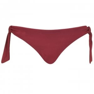 Seafolly Active Ring Hipster Bikini Bottoms - PLUM