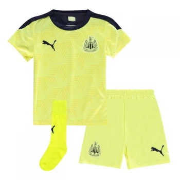 Puma Newcastle United Away Baby Kit 2020 2021 - Fizzy Yellow