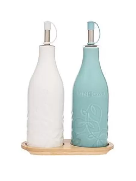 Catherine Lansfield Inga Oil And Vinegar Bottles - Set Of 2