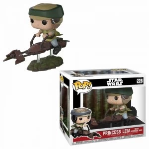 Princess Leia With Speeder Bike Funko Pop Vinyl Figure