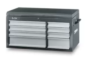 Beta Tools C38T- G 8 Drawer Tool Chest Compatible with C38 & C38A Red