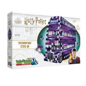 Wrebbit 3D Harry Potter Mini Knight Bus Jigsaw Puzzle - 130 Pieces