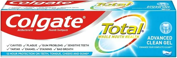 Colgate Total Advanced Clean Gel Toothpaste 75ml