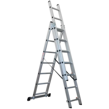 Sealey 3 Way Combination Ladder 5.1m