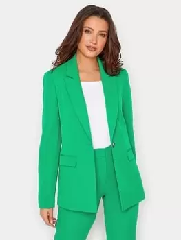 Long Tall Sally Green Hazel Blazer, Green, Size 12, Women