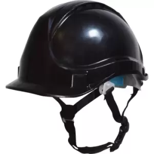 Scan Short Peak Safety Helmet Black