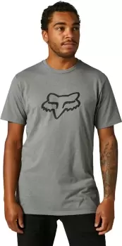 FOX Legacy FOX Head T-Shirt, grey, Size XL, grey, Size XL