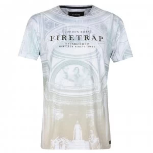 Firetrap Sub T Shirt Mens - Cathedral