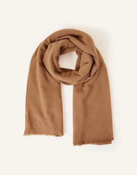 Accessorize Grace Super-Soft Blanket Scarf Camel