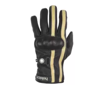 Helstons Eagle Air Summer Leather Black Beige Gloves T11