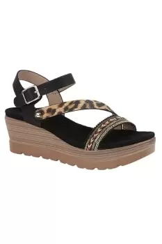 Cinzia High Wedge Sandals