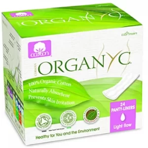 Organyc Panty Liners Folded; Light Flow 24